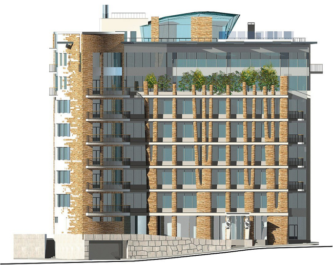 Bryusovom Pereulke带地下停车场的住宅公寓丨俄罗斯莫斯科丨Bavykin architects-33