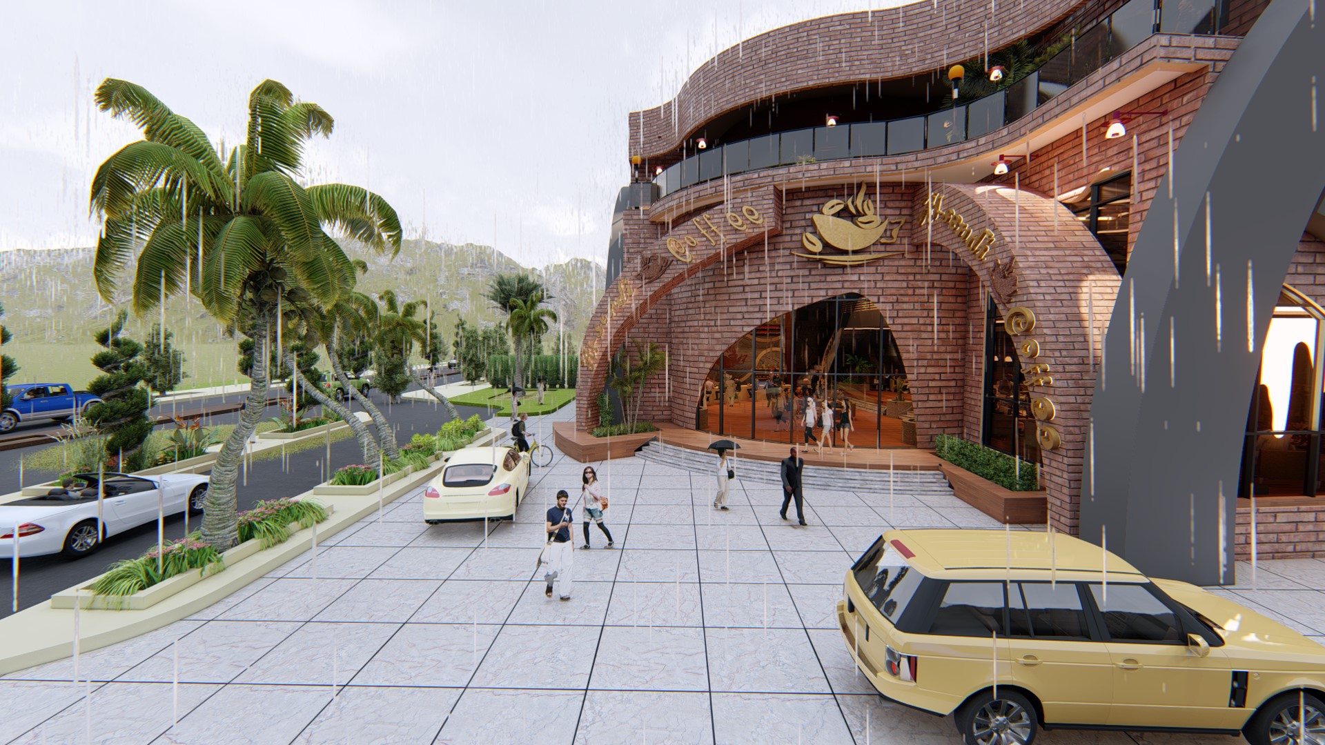 تصميم Coffee shop-1