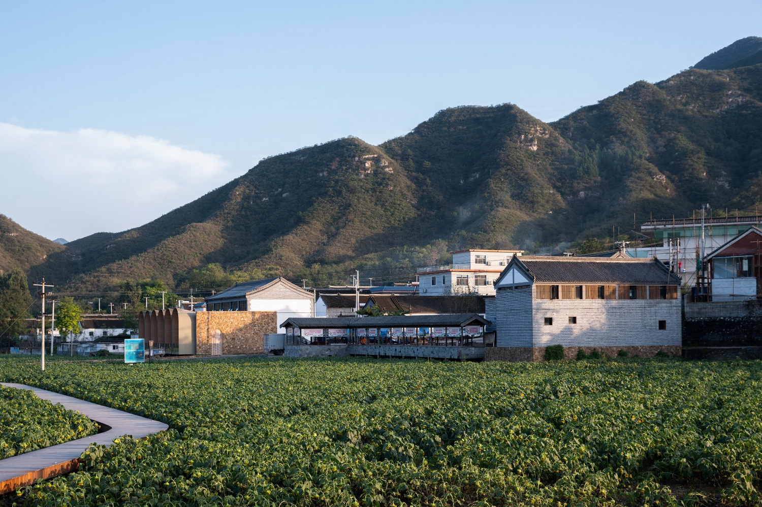 田岗乡村会客厅丨中国河北丨袈蓝建筑-39