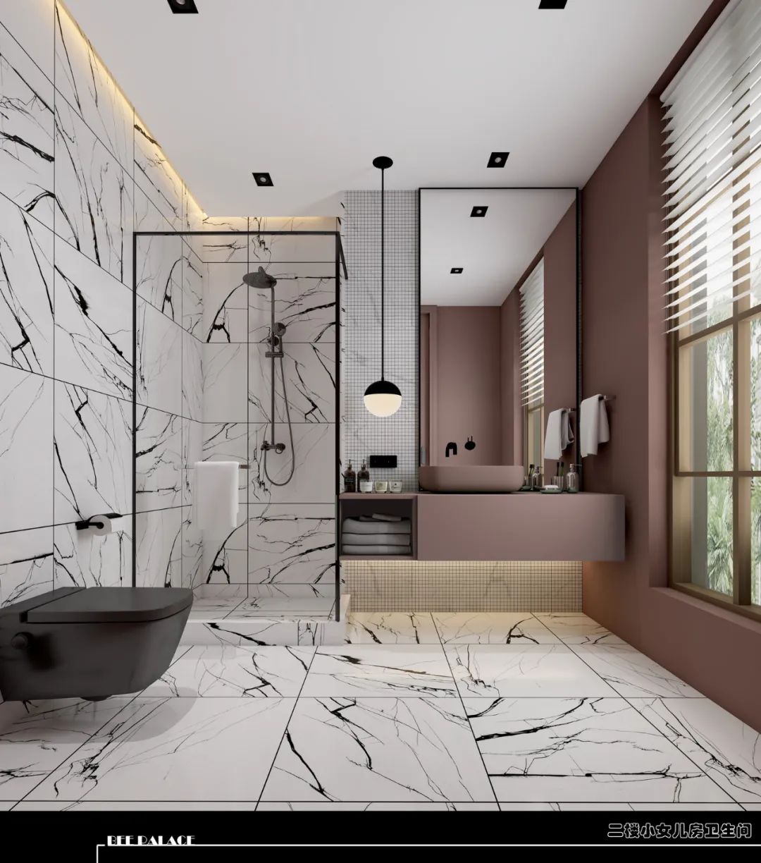 合肥现代简欧独栋别墅 | 休闲娱乐一体,打造温暖家居空间-49