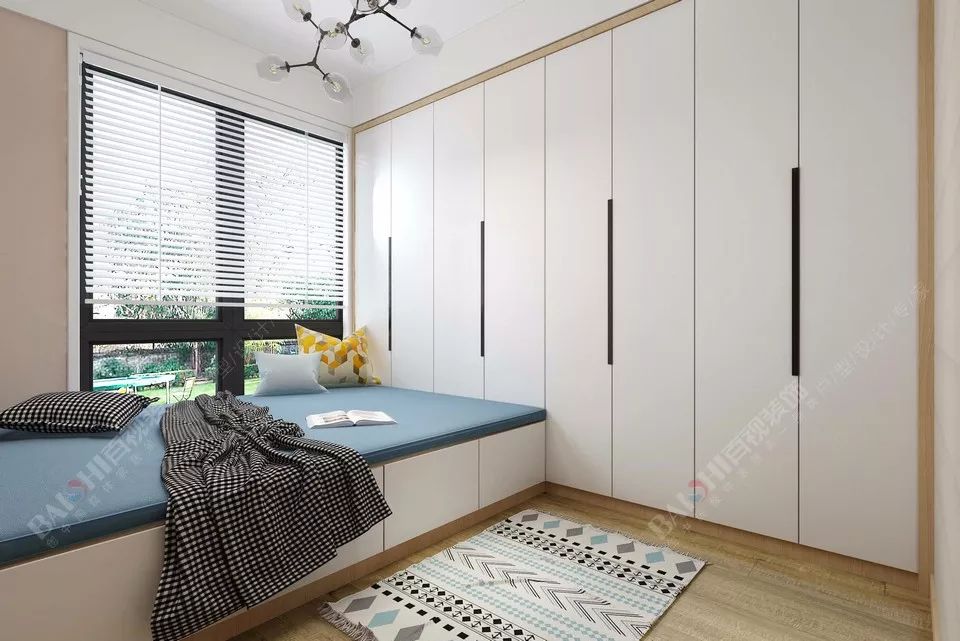 百视装饰《外滩府》134㎡北欧风住宅设计 | 舒适、实用、温馨-29