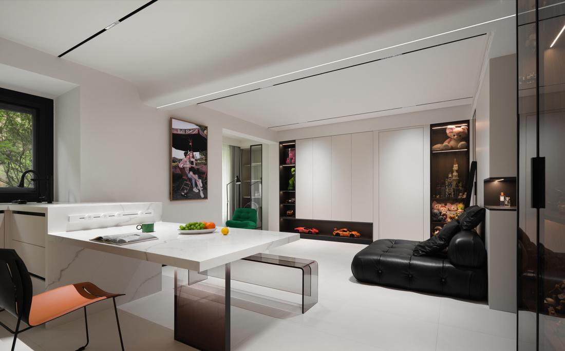 90后e人的地下复式住宅设计丨中国上海-15