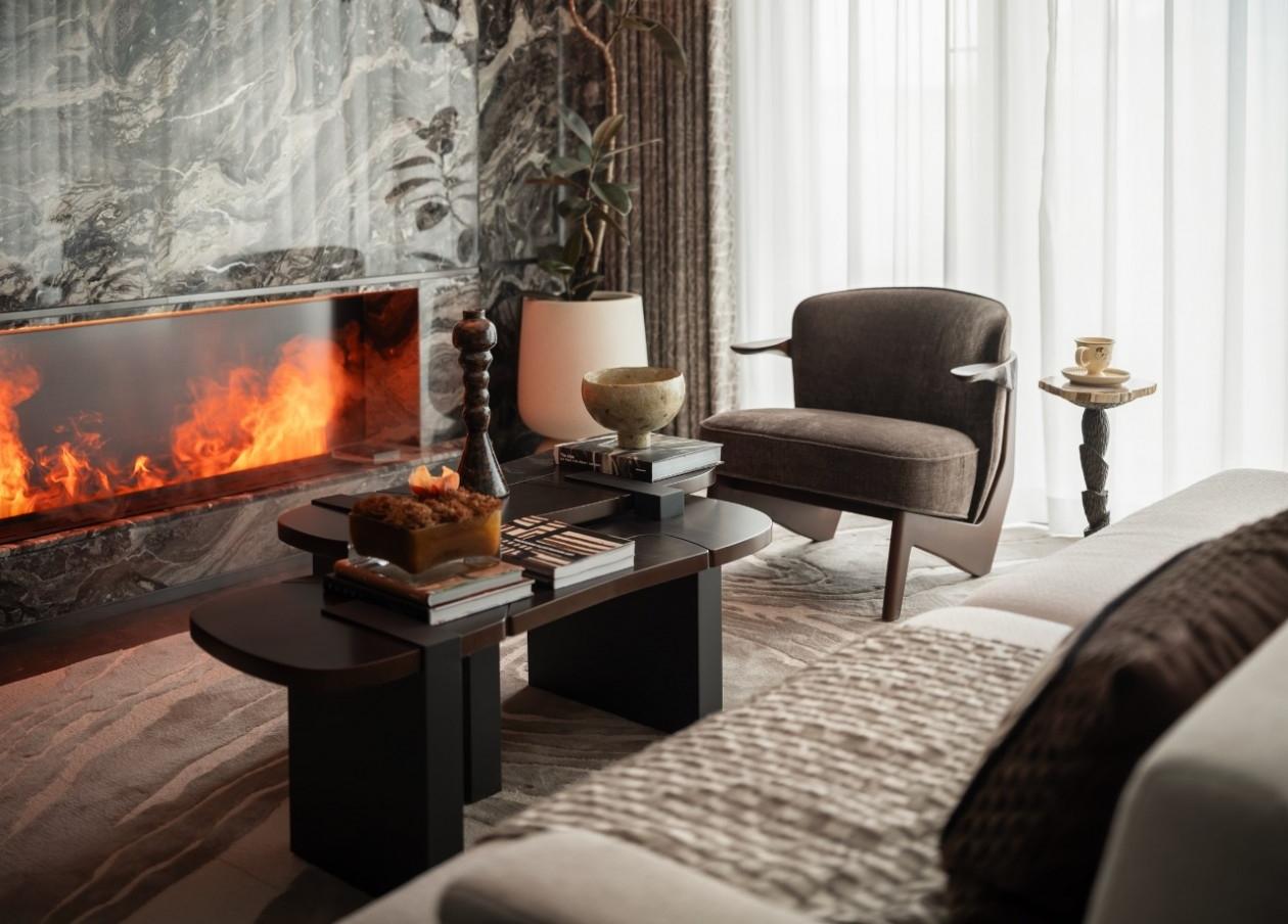 金秋设计 | 重庆永川万科城119㎡户型样板间-4