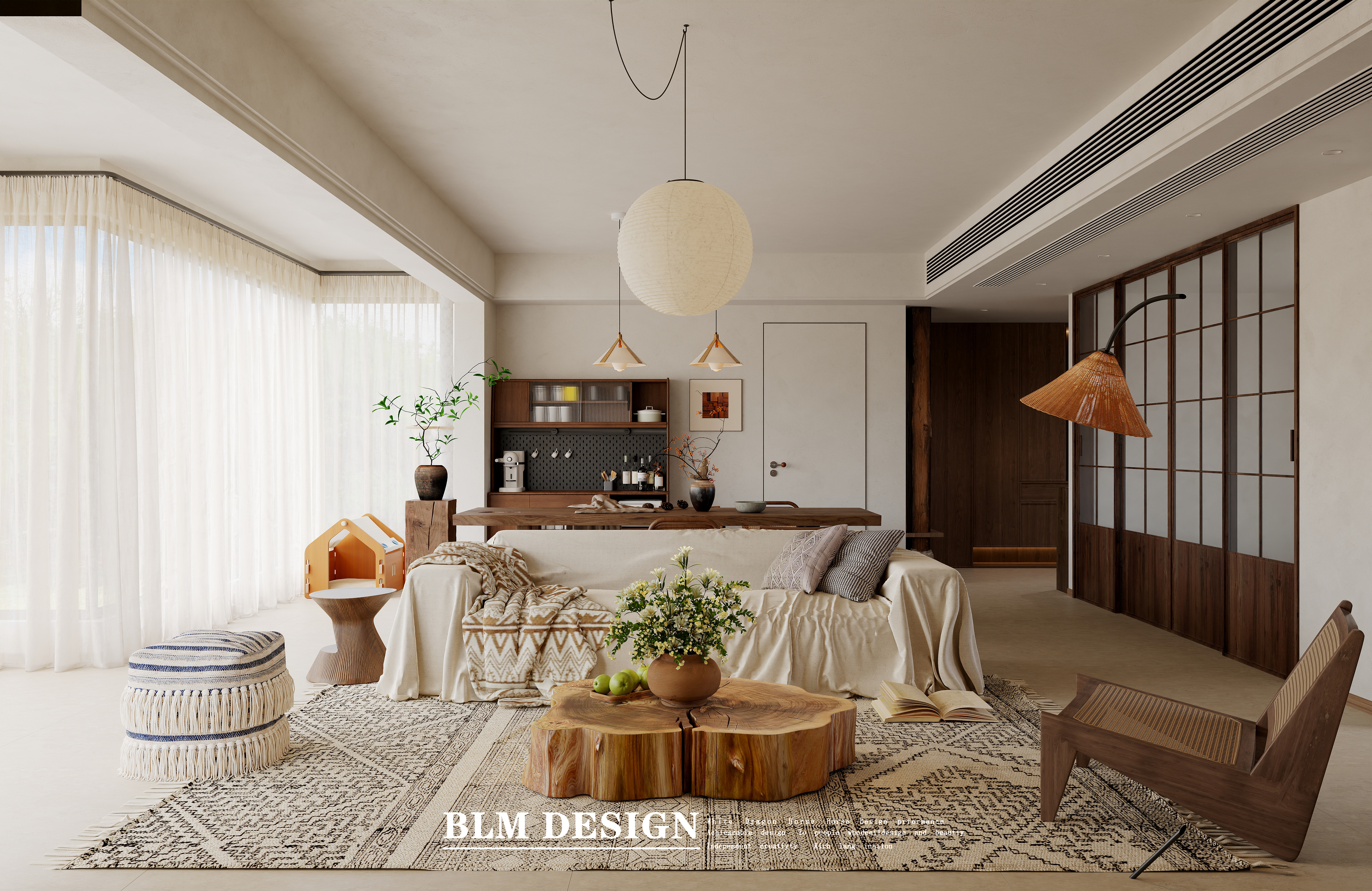 侘寂田园风格家装案例-8