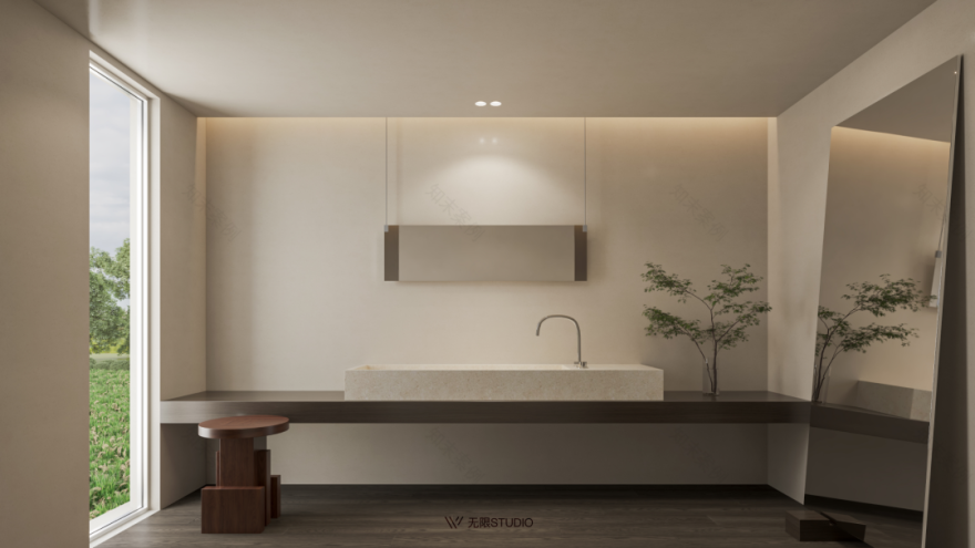 无限STUDIO|2000㎡ 别墅自建/宁静与热闹共存-120