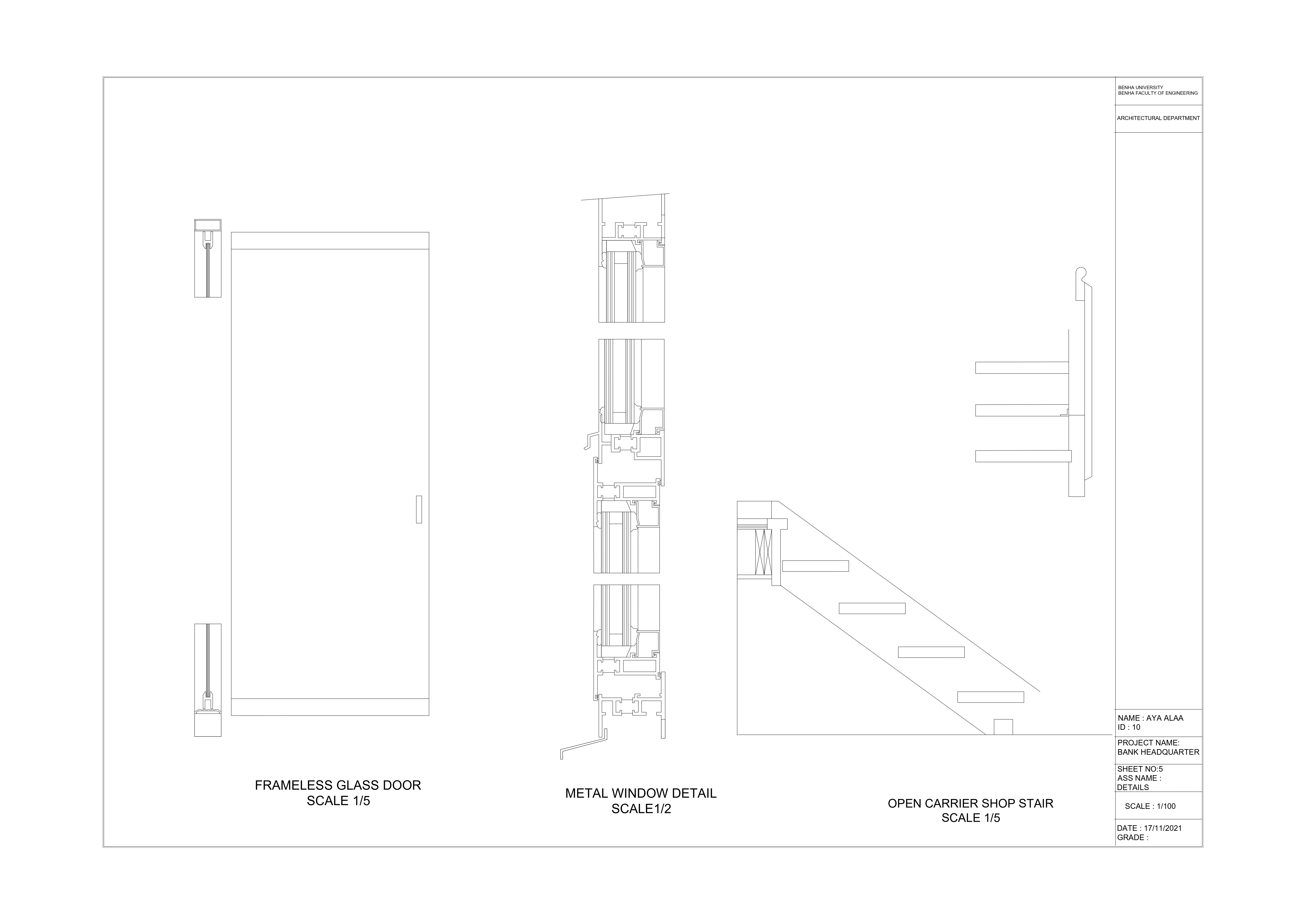 Bank Headquarter - working drawing-32