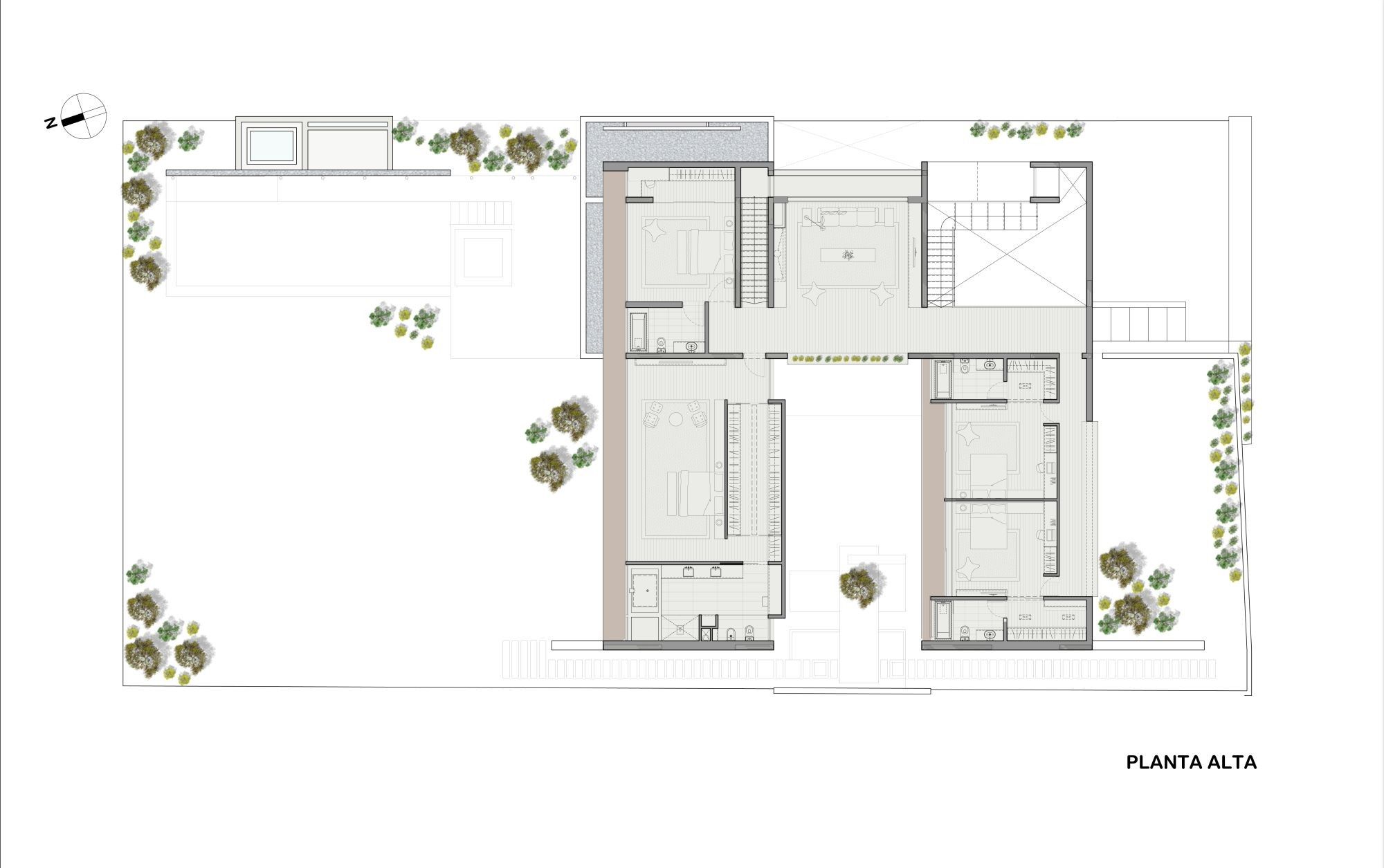 绿意盎然的空间艺术—— La Planicie House II-79
