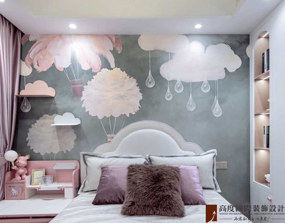 轻奢诗意,温柔生活的艺术栖居丨中国武汉丨高度国际装饰设计集团武汉公司-56