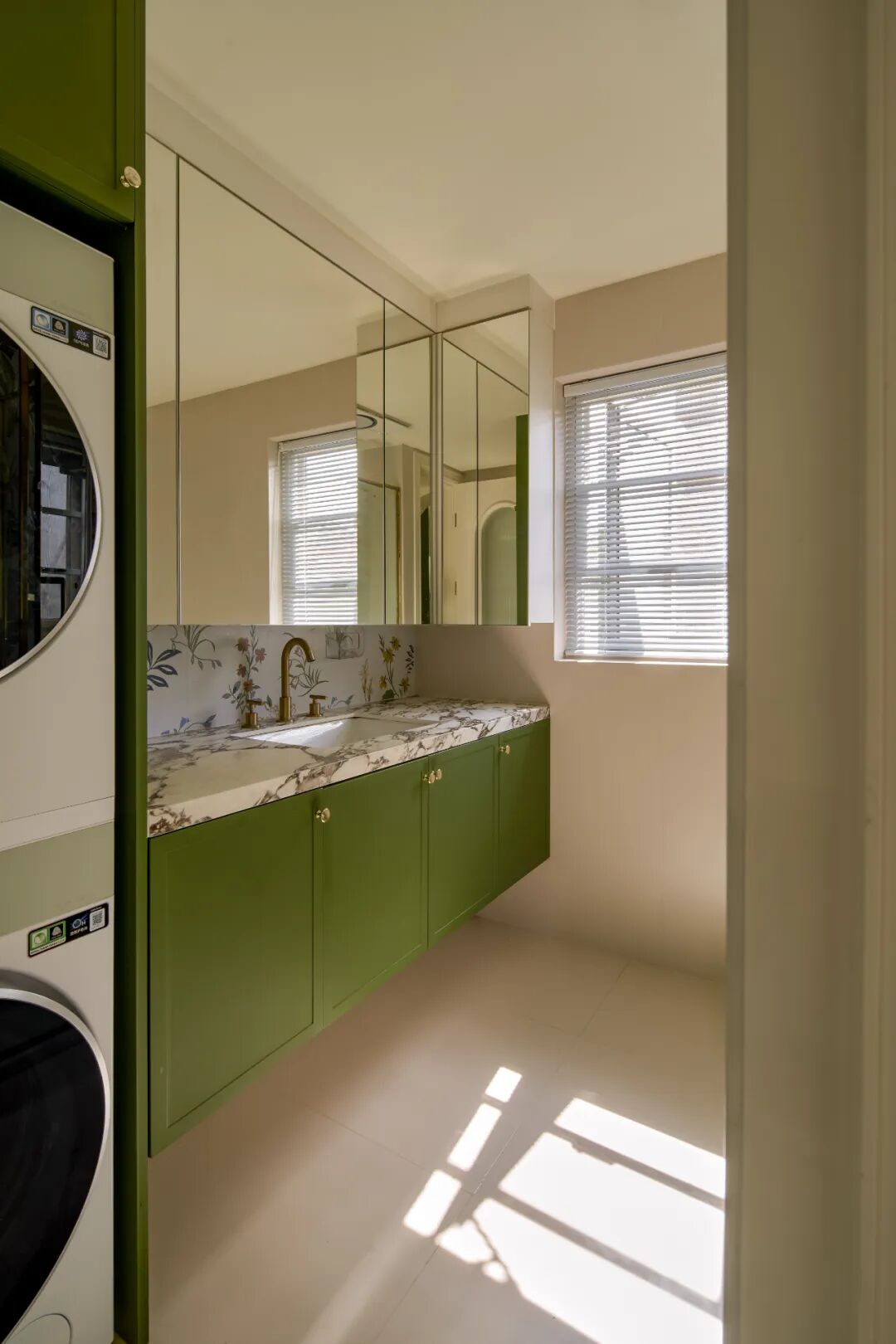 如愿实景｜岭秀名苑51㎡，在白与绿之间写下一首有关家的舒缓诗篇-50