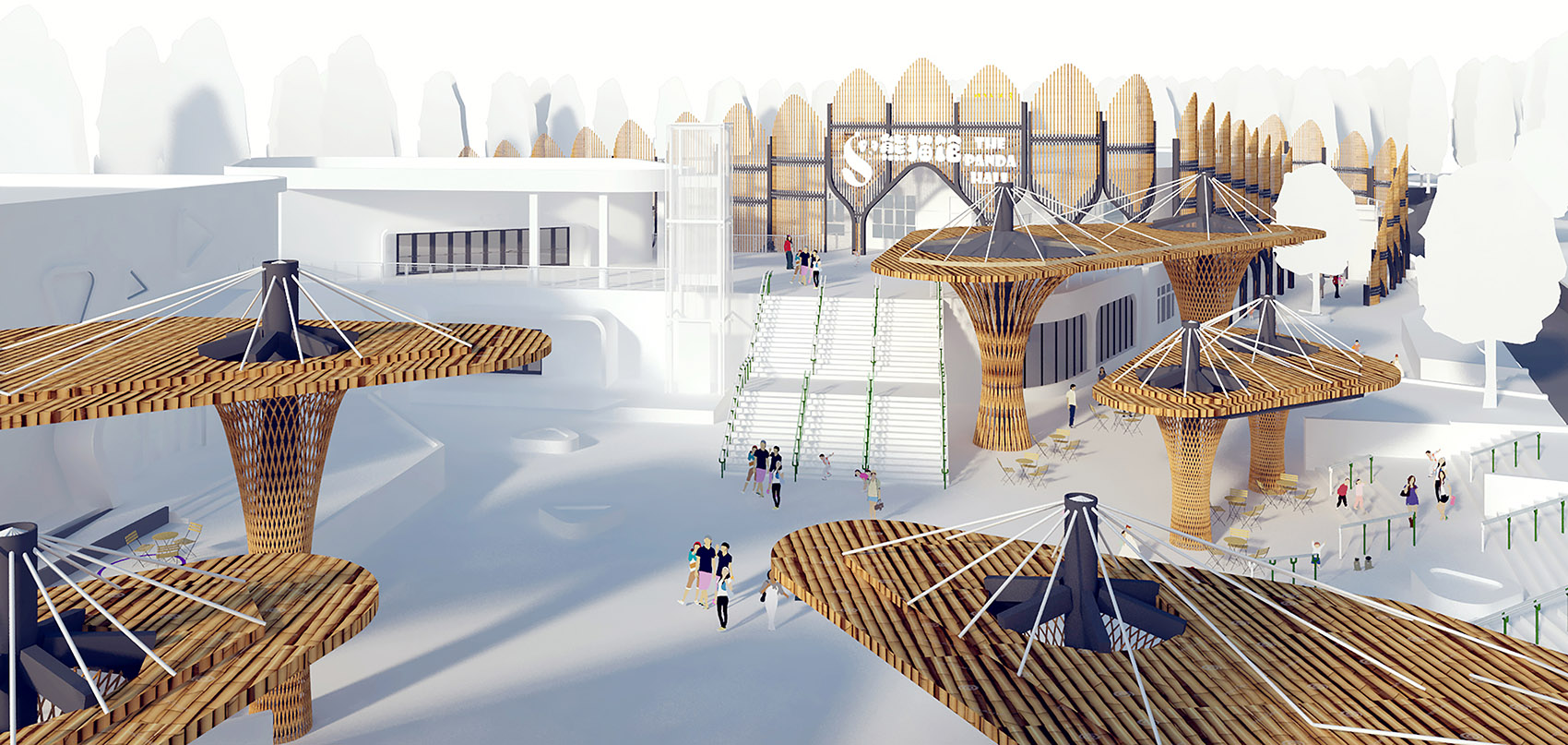 沈阳森林动物园熊猫馆 / 沈阳建筑大学HA+建筑方案创意工作室-44