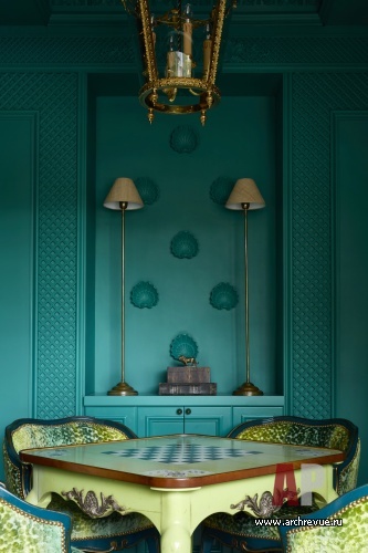 经典两层带阁楼住宅室内设计项目丨俄罗斯莫斯科丨阿列菲耶娃·奥莉皮阿达,阿丽季切娃·伊琳娜-34