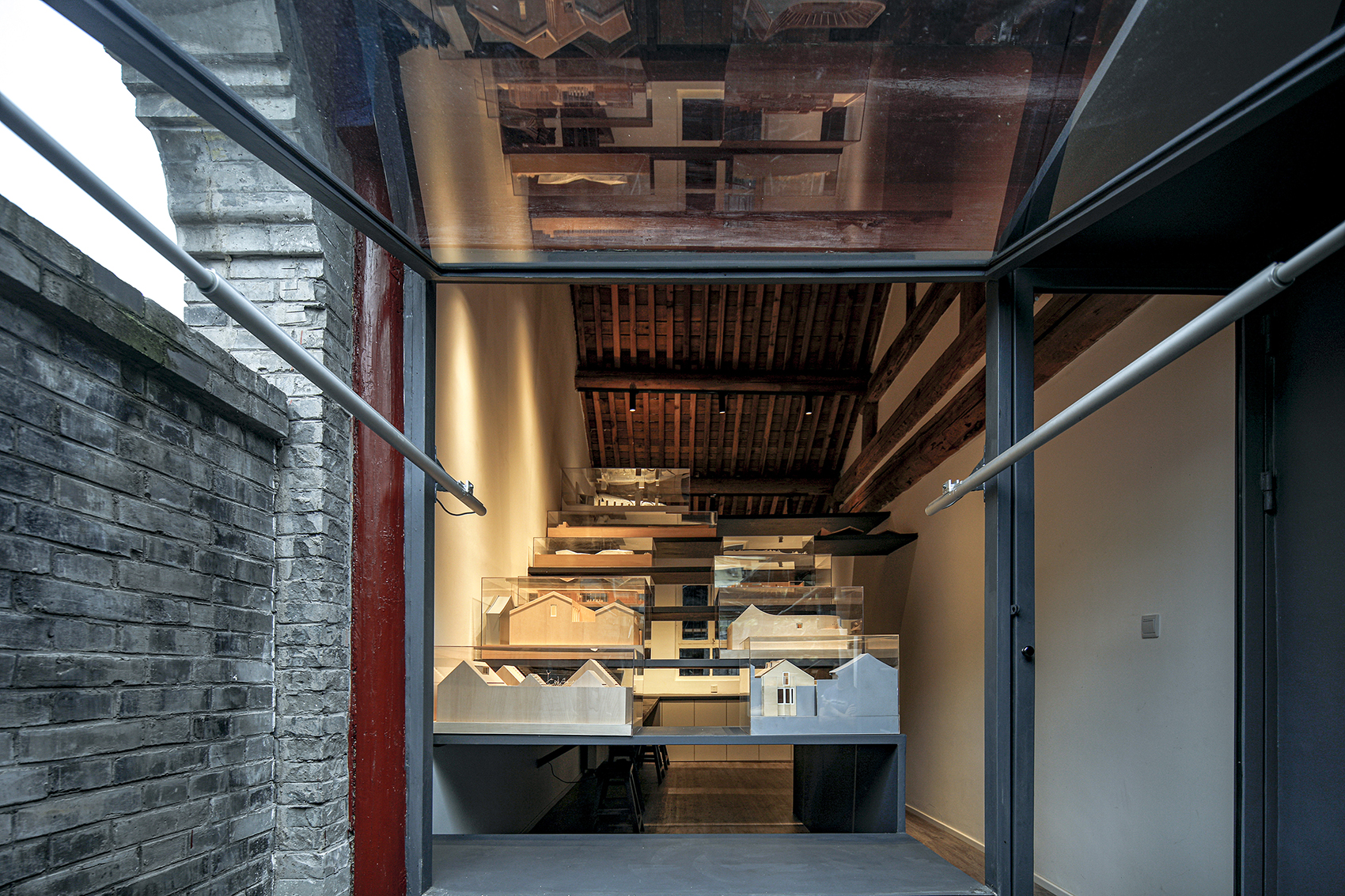 模型之家·南半截胡同28号改造丨中国北京丨鲍威建筑工作室-4