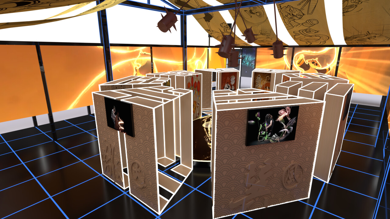 东方梦工厂展台设计-5