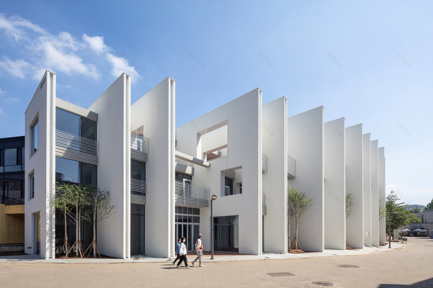 坡州“时空之墙”综合楼丨韩国京畿道丨UNSANGDONG Architects Cooperation-9