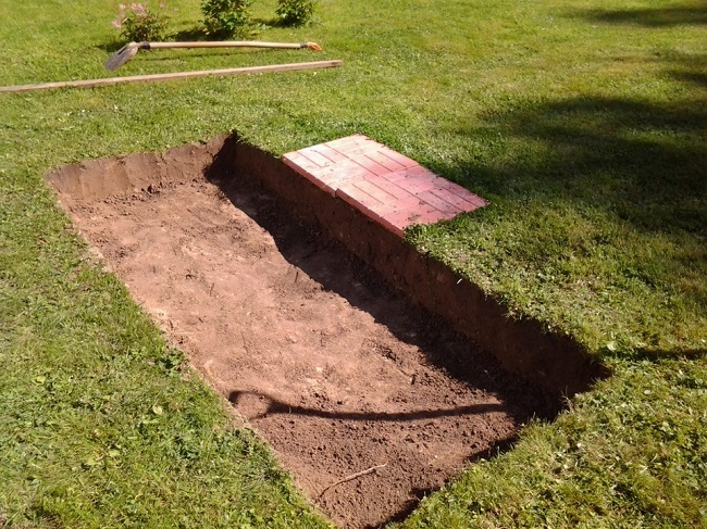 砖砌烧烤炉建造-29