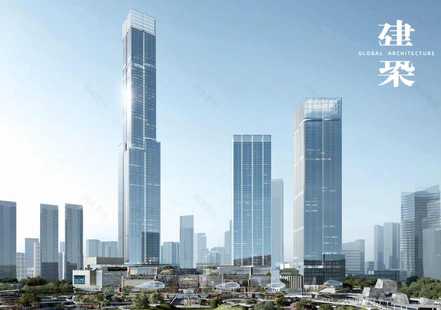 东莞华润置地中心项目丨中国东莞丨KPF建筑事务所,GOA大象建筑,aico爱坤设计-0