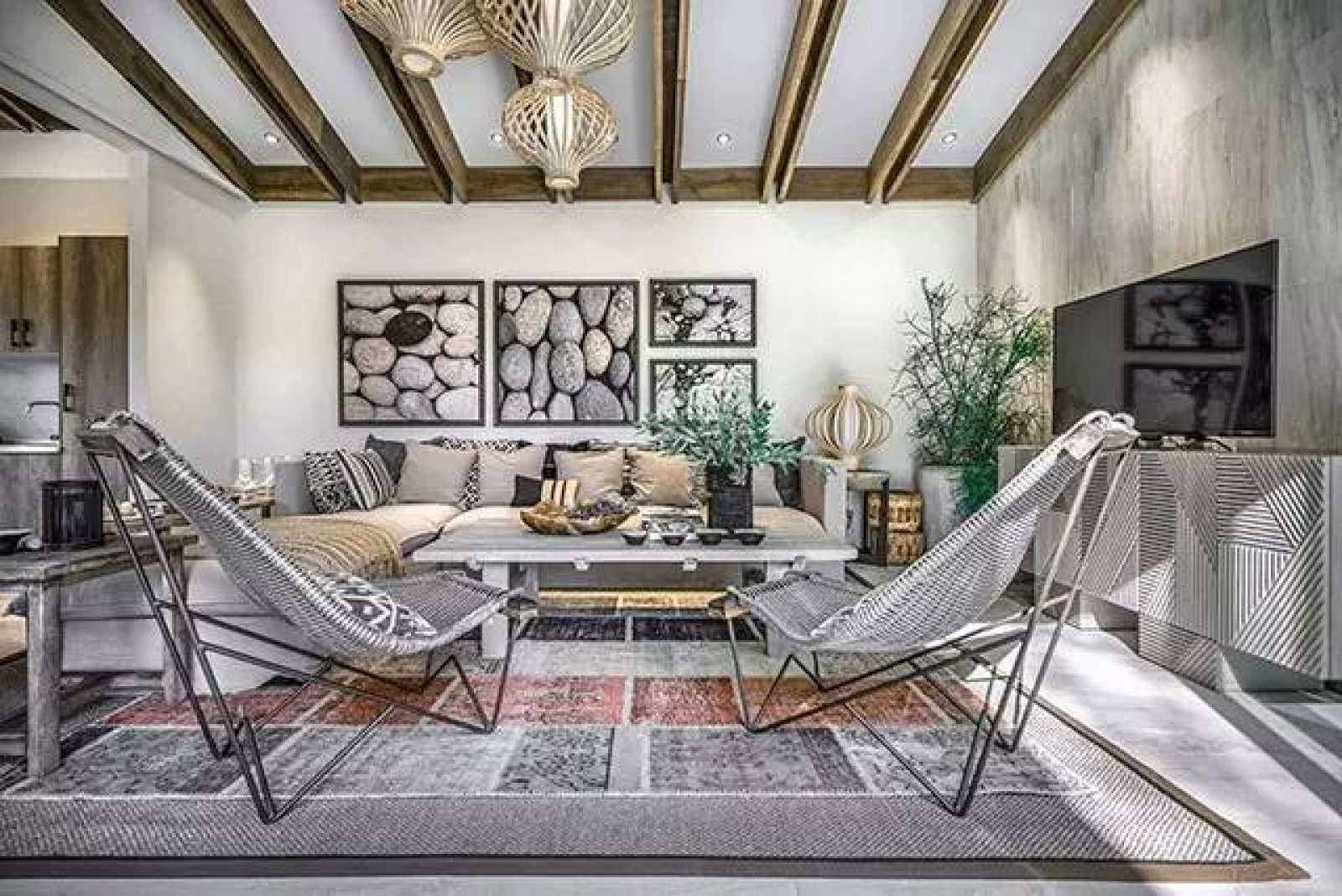 长城脚下饮马川（130㎡D户型）  布鲁盟室内设计-8