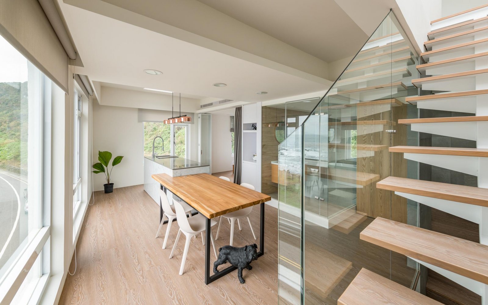 白＋木，极简主义住宅 | 御见 YU Design LAB-6