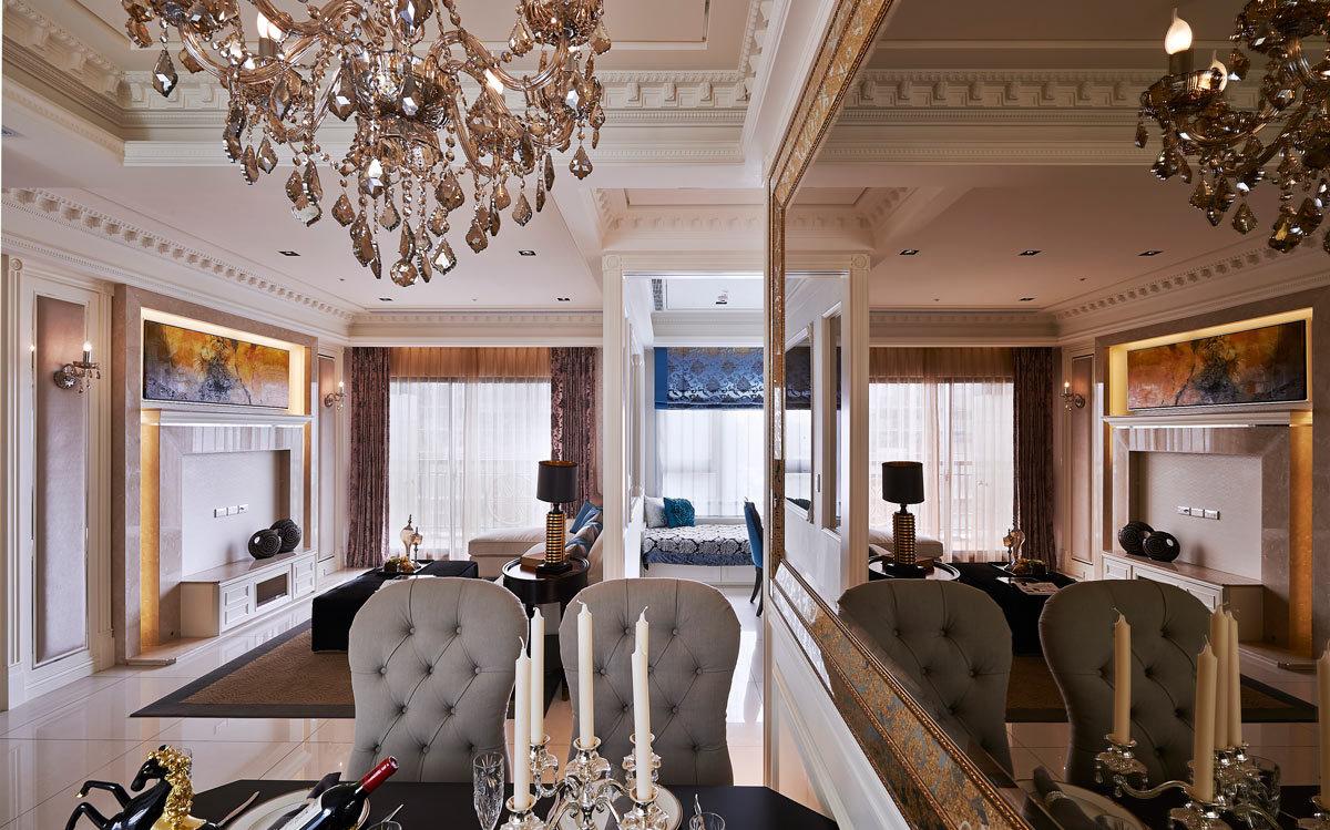 黄庭芝 & 王郁文打造华丽轻透样板间-8