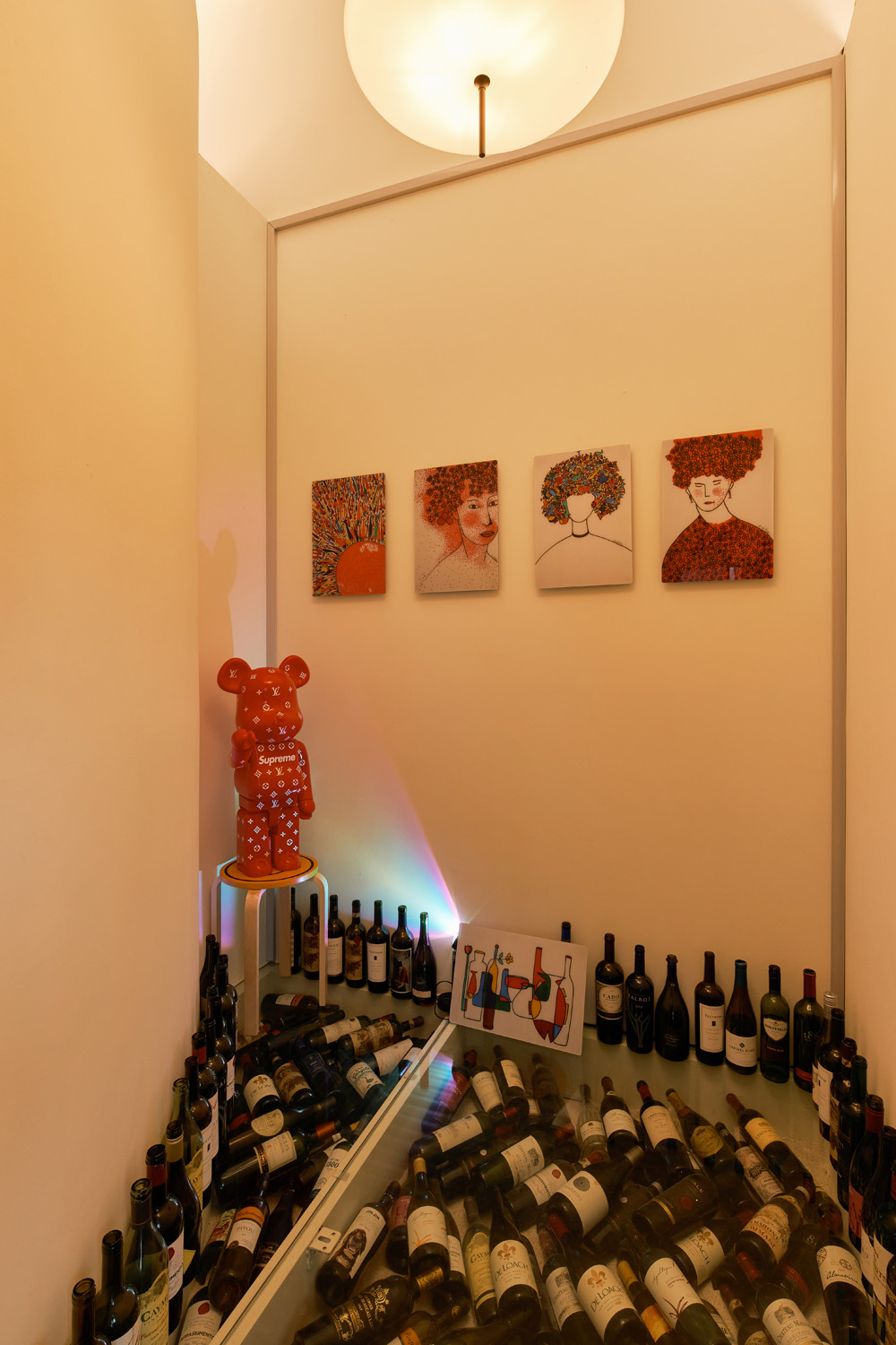 曲径通幽 | 55 平米餐厅的曲线魅力-14