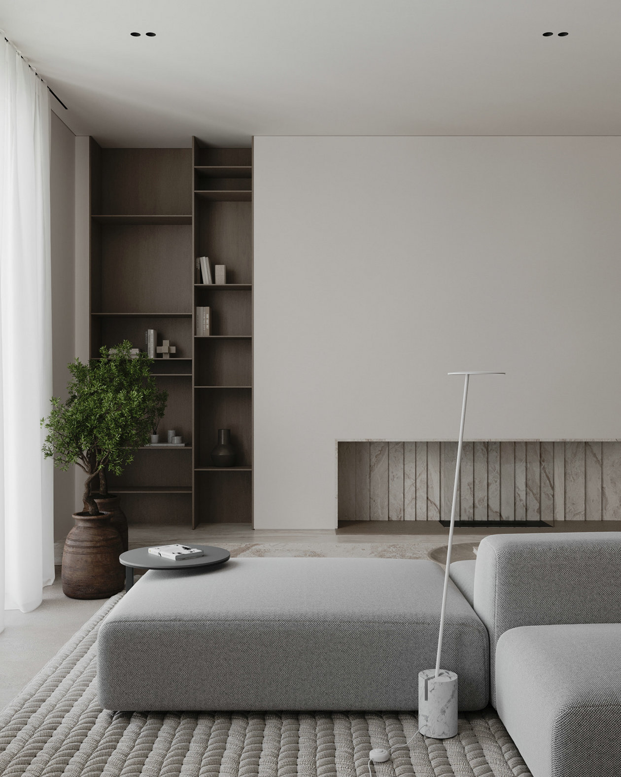 高级灰色系住宅设计-1