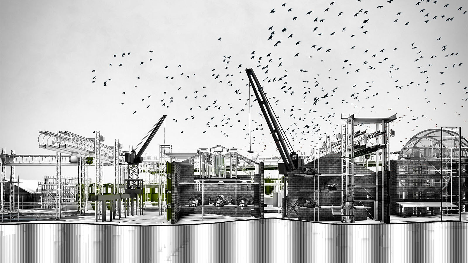 贝尔格莱德糖厂重建为科研工业园区项目丨贝尔格莱德大学建筑系拉扎尔·彼得罗维奇-0