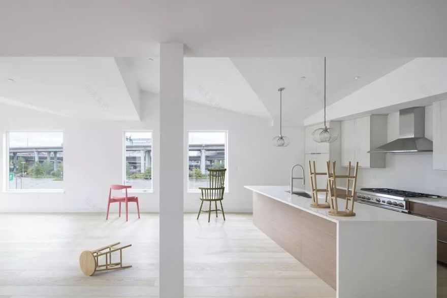 波士顿历史建筑改造的现代住宅典范-0