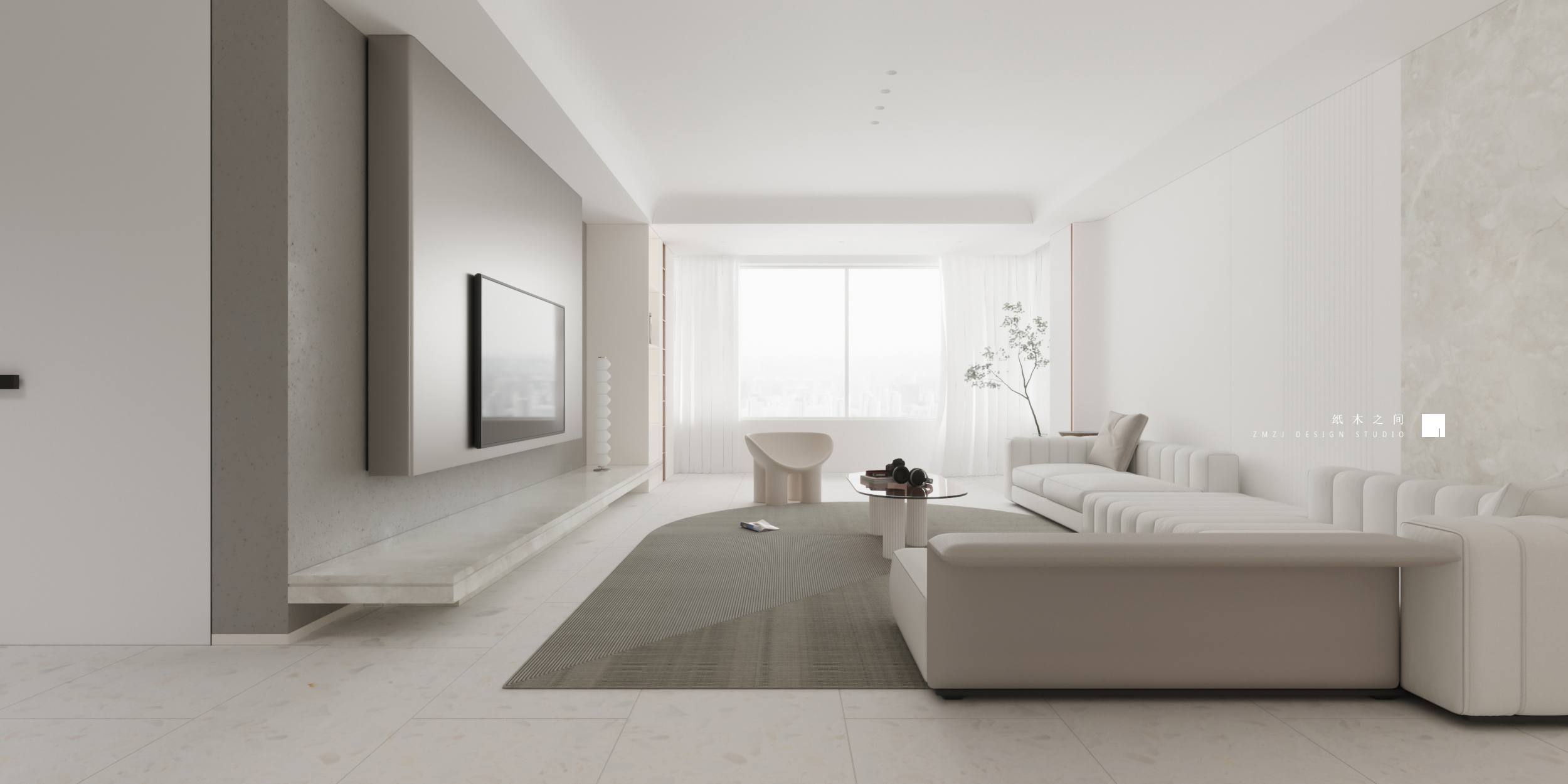 甘肃 140 平现代简约家居,纸木之间设计研究室打造-22