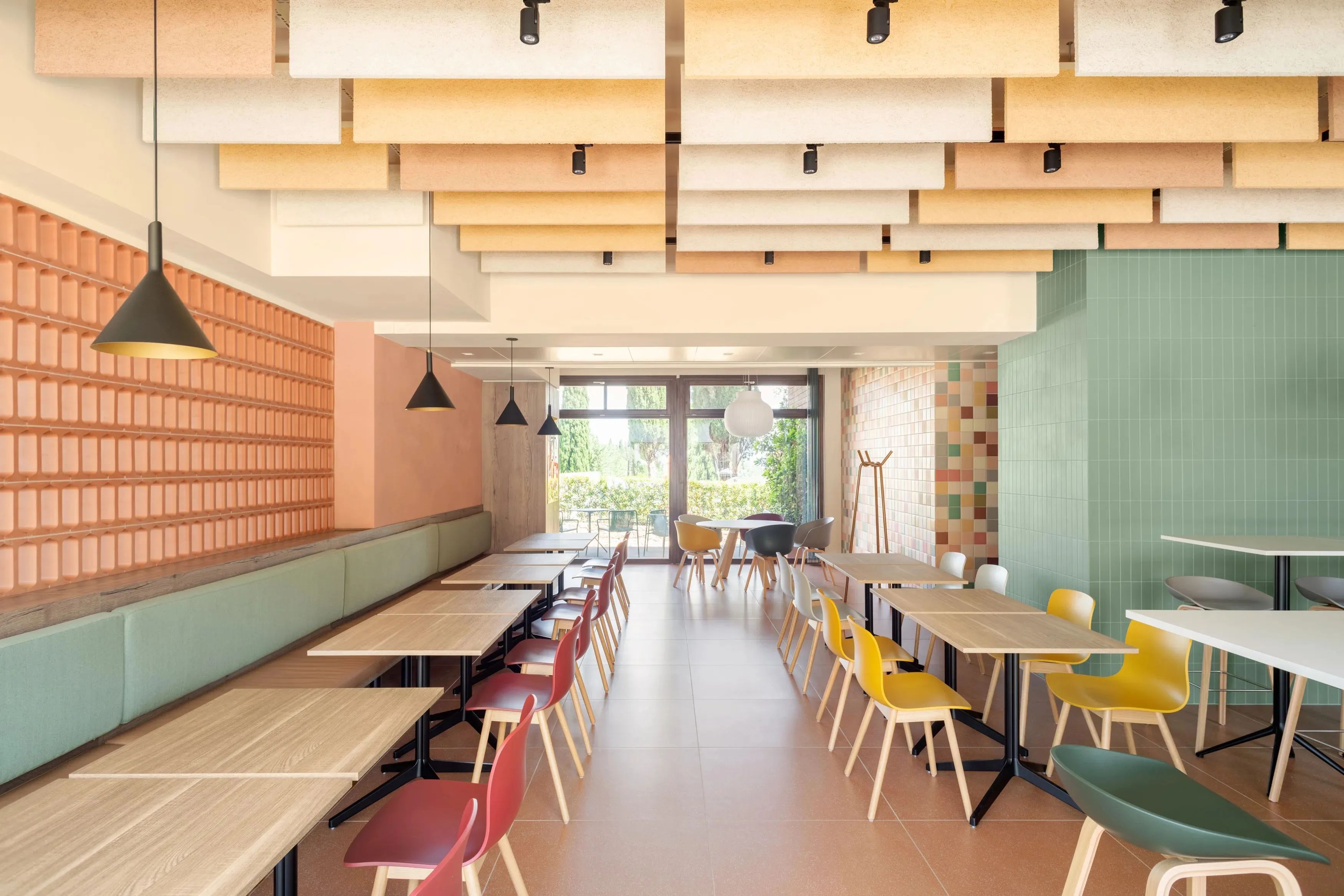 卡斯泰尔法尔菲公司食堂丨意大利丨DEFERRARI MODESTI-11