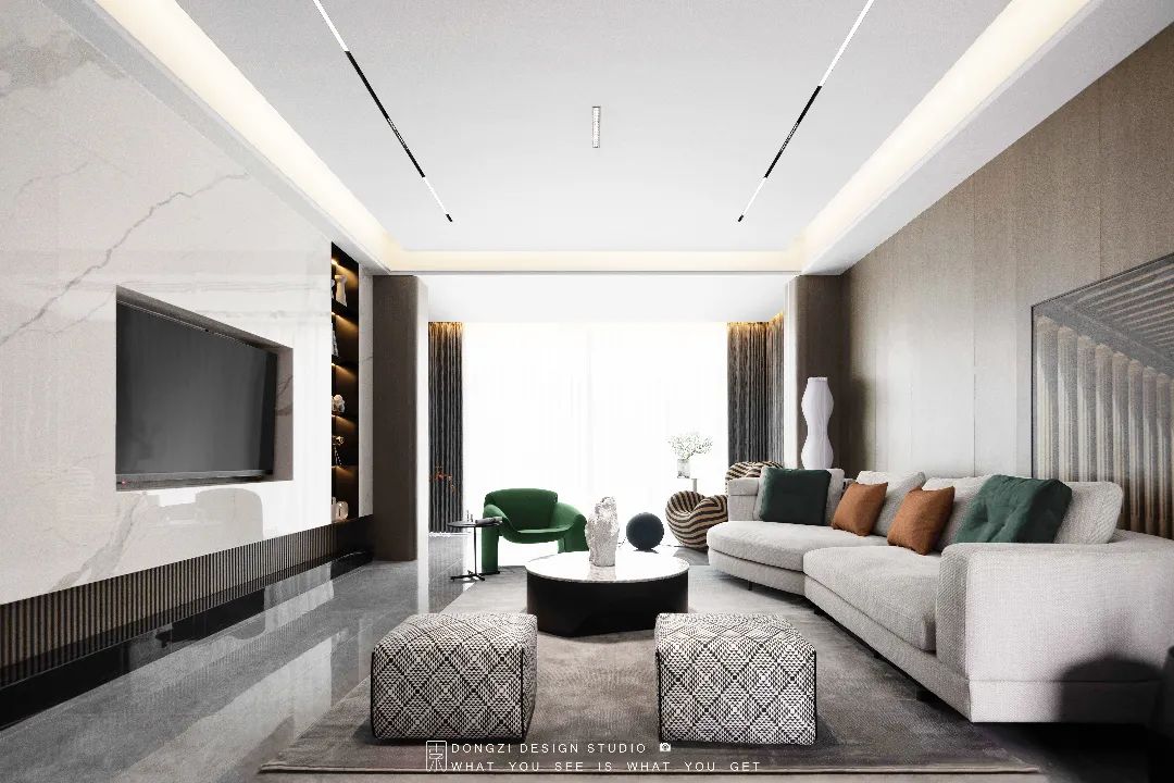 《栖》 现代极简艺术住宅设计丨东子设计事务所-8