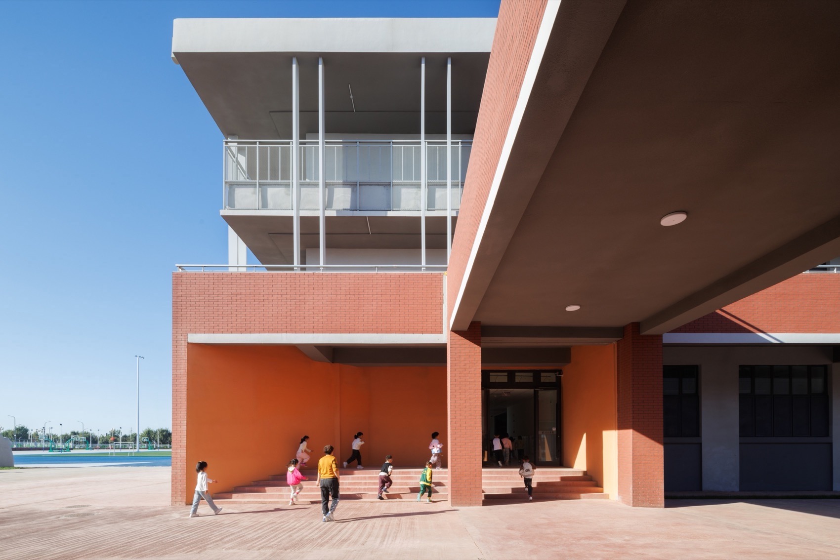 胡杨河市天北实验中学丨中国新疆丨江苏中锐华东建筑设计研究院荣朝晖工作室+趣锐（上海）-109