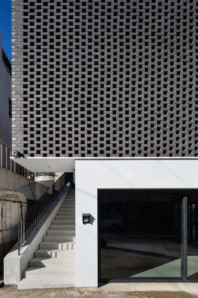 韩国智能建筑的岩石阴影小屋-36