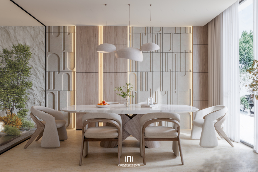 利雅得豪华别墅现代宁静精致室内设计项目丨沙特阿拉伯利雅得-19