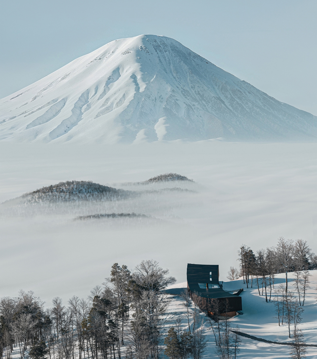 羊蹄山麓丘陵度假别墅丨日本丨Snøhetta 设计-7