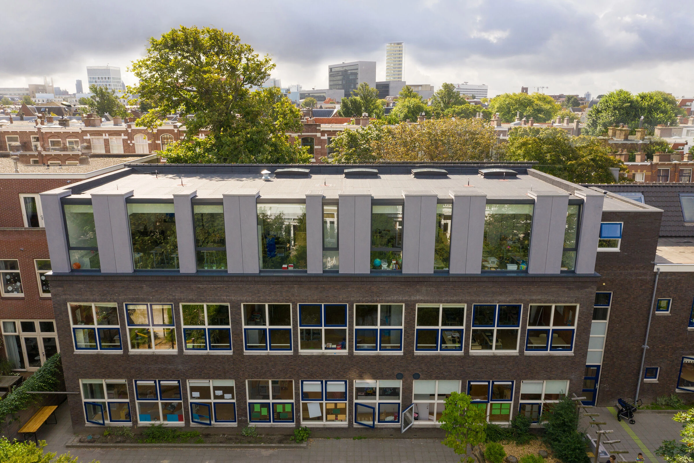 EbenHaëzerschool 扩建项目丨荷兰海牙丨j2o Architectuur-11