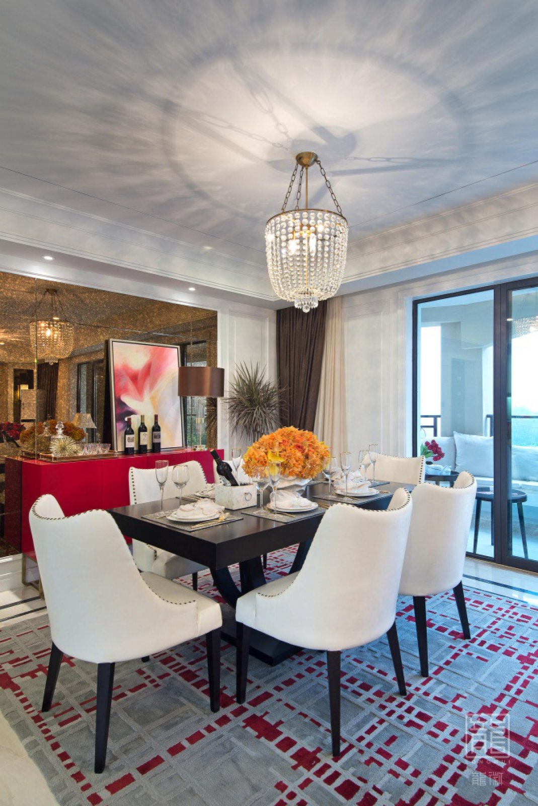 114㎡成都荣盛·香堤荣府样板房  龙徽设计-14