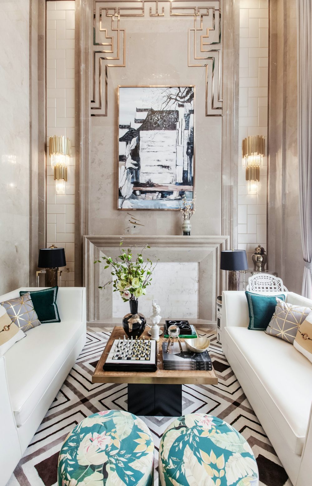 重庆信实装饰 - 中泰海棠壹品别墅样板间D户型-1