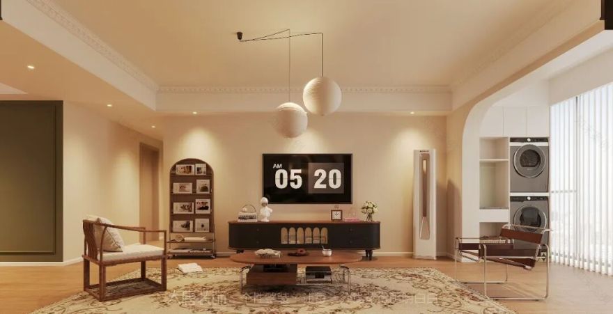 大唐设计丨155㎡混搭风设计,打破局限,勾勒对新空间的想象-18