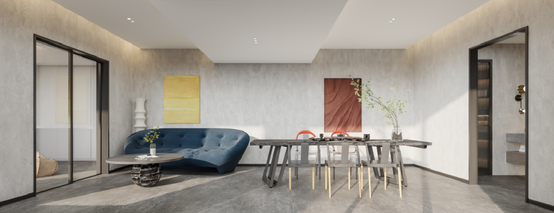 紫薇西棠 · 现代简约的温暖之家丨中国西安丨西安.大小空间设计-44