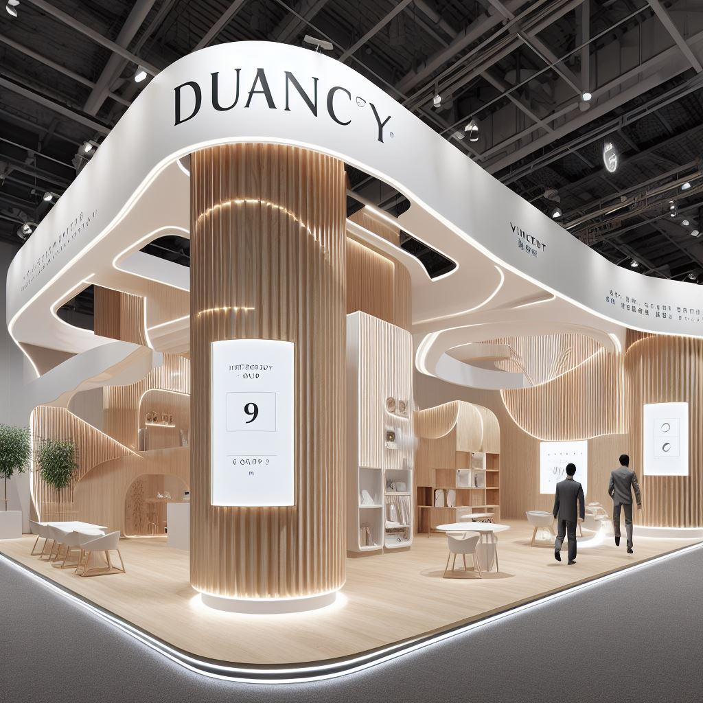AI exhibition stand design renderings-8