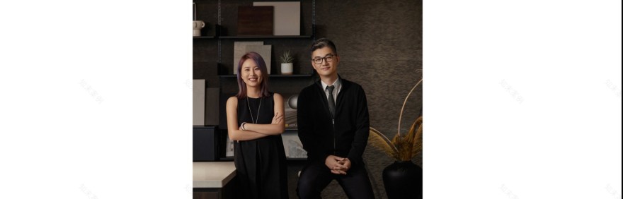 集美湖湖畔顶层复式轻奢住宅设计丨中国厦门丨间空设计-36