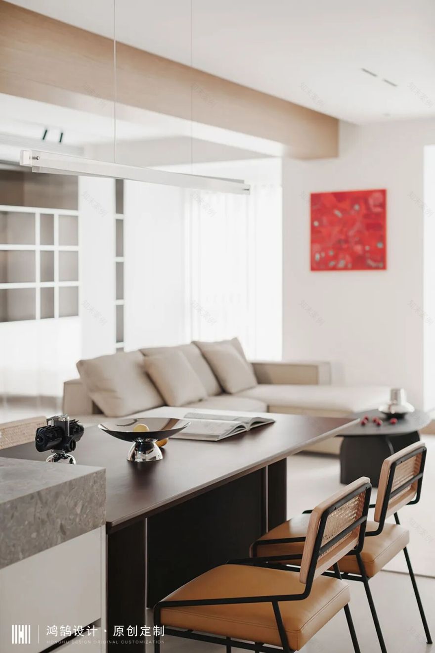 160㎡轻盈体量化空间,穿插设计手法,极致的简约-26