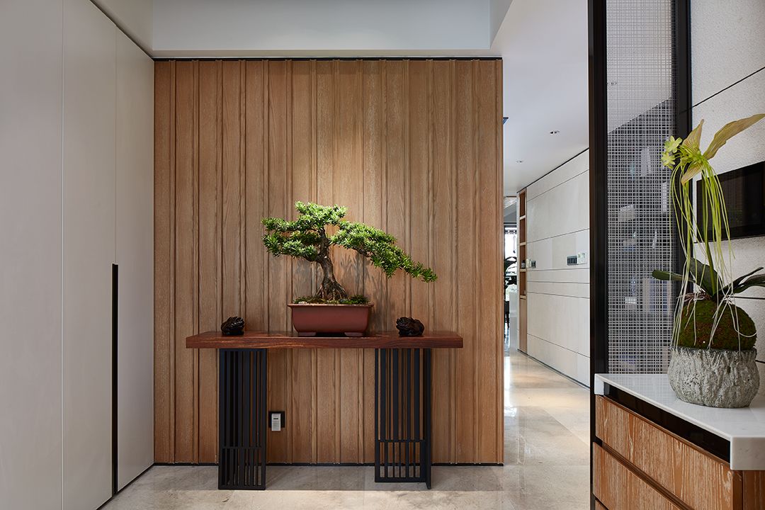 新中式玄关设计,打造雅致生活艺术-12