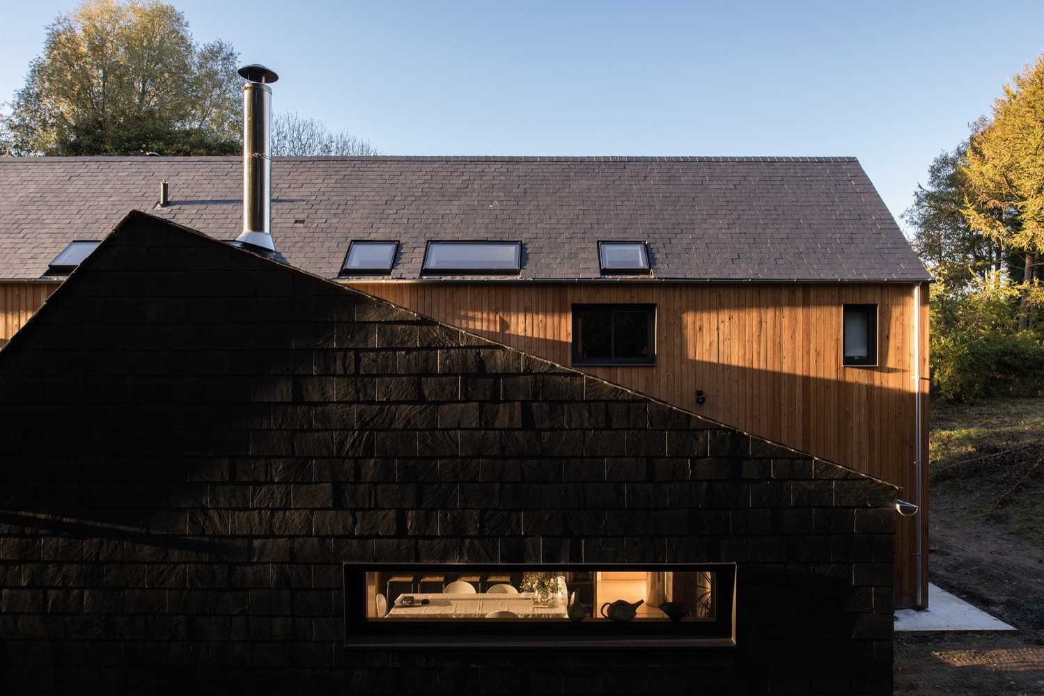 英国莫佩斯市郊林地隐秘之家-56