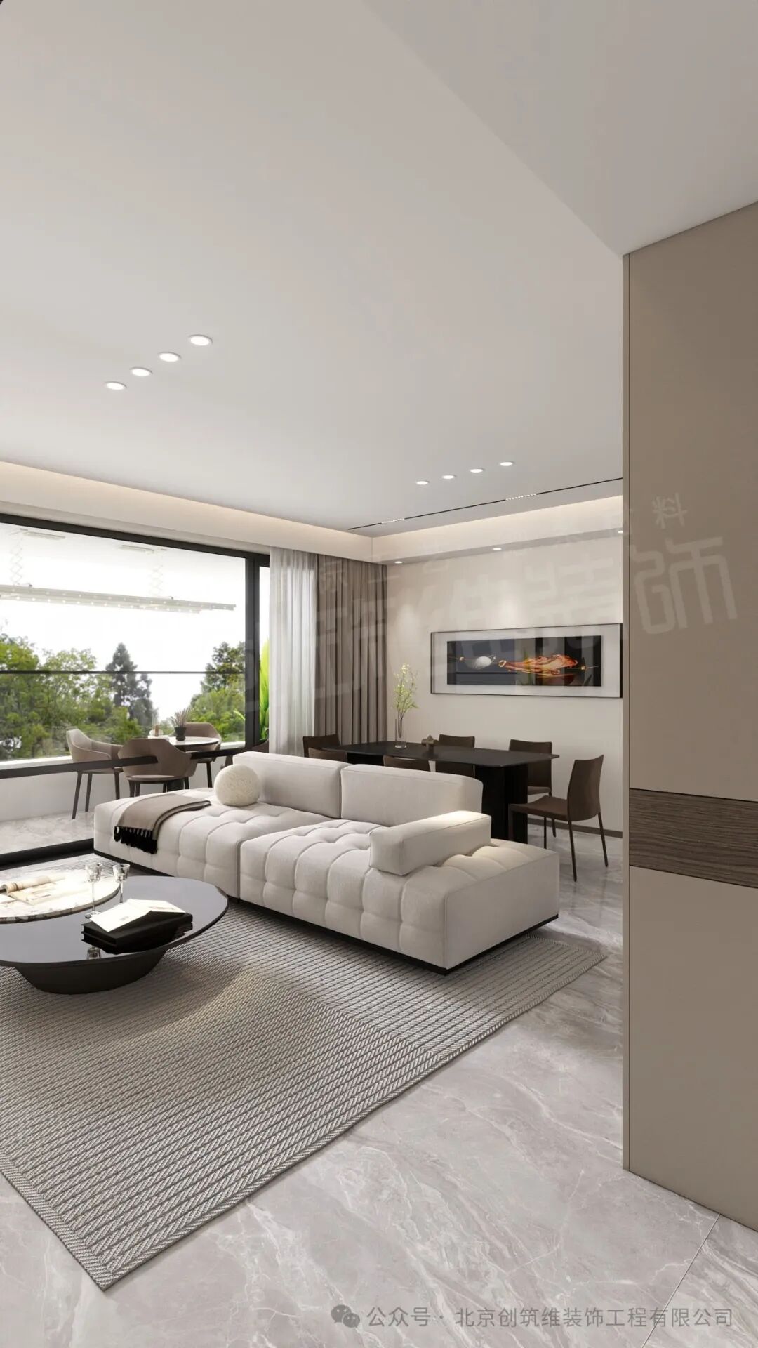 御东君临|145㎡4室2厅3卫1厨轻奢风装修案例-19