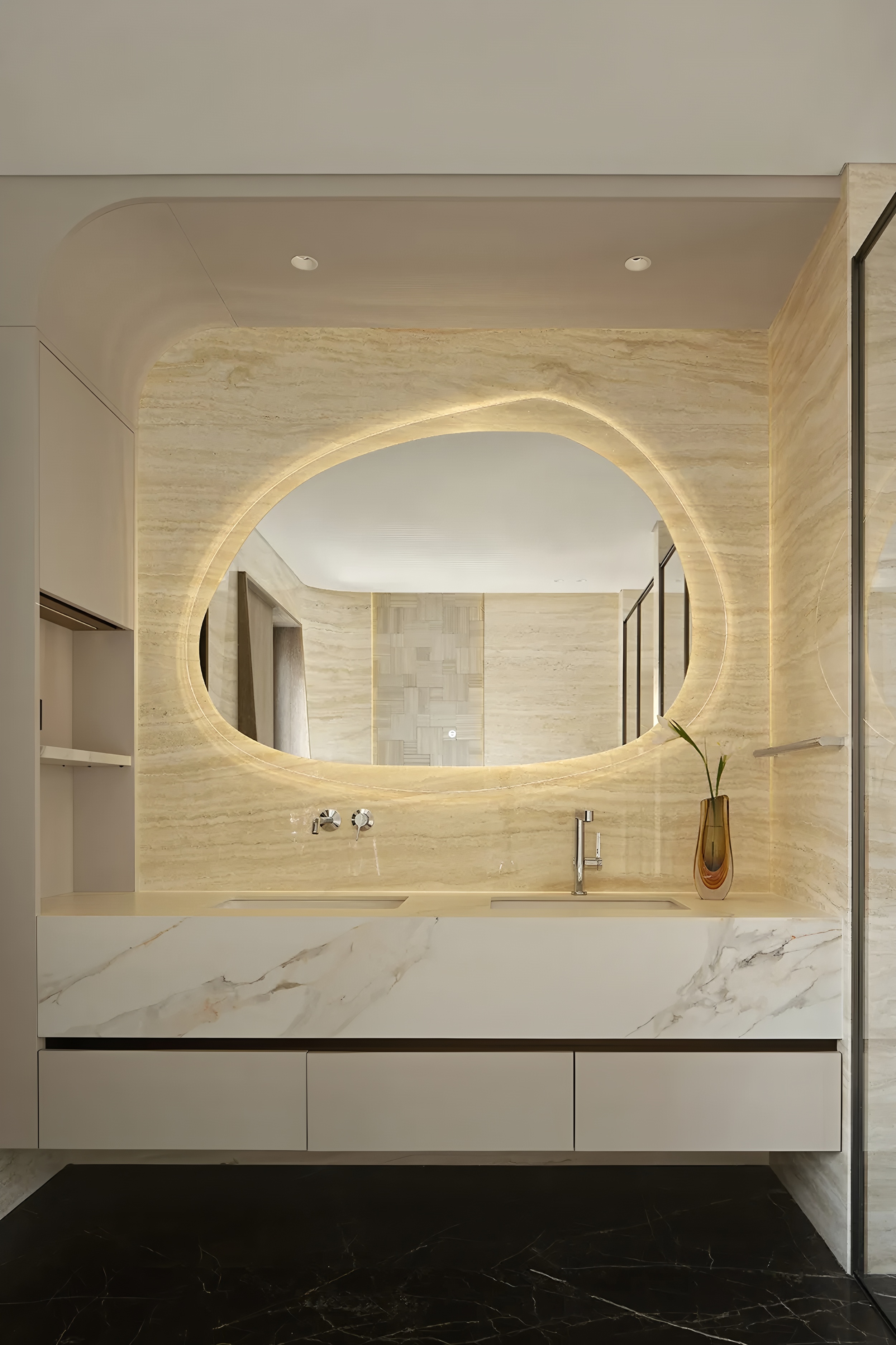 南京536㎡简约别墅丨中国南京丨观享际SKH室内设计-64