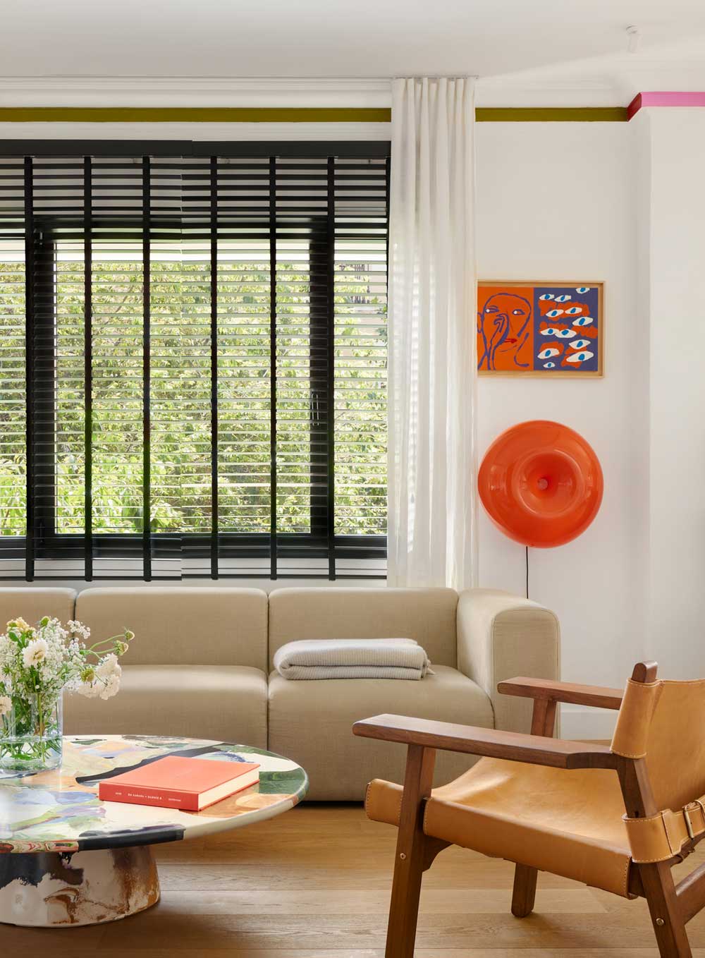 巴塞罗那设计师色彩斑斓的公寓-6