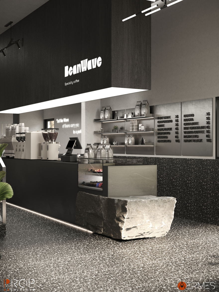 豆浪咖啡馆丨沙特阿拉伯丨PROP & AERMES ARCHITECTS-9