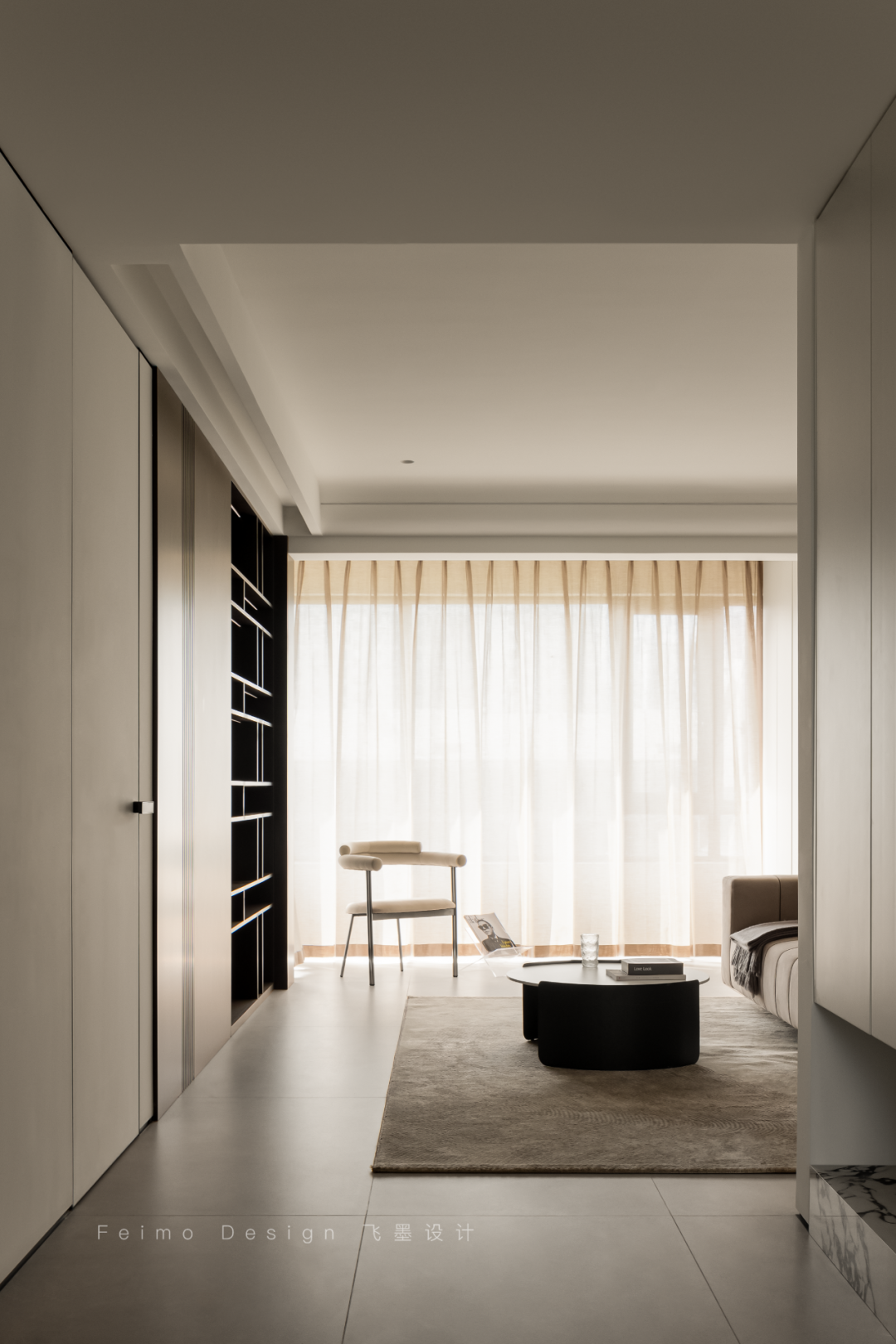 《四季》150㎡极简风大平层设计丨中国合肥丨飞墨设计组-25