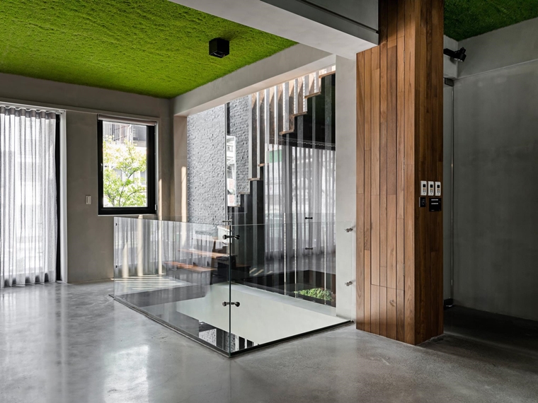 台中 30 年老屋蜕变为自然舒适的办公住宅空间-15